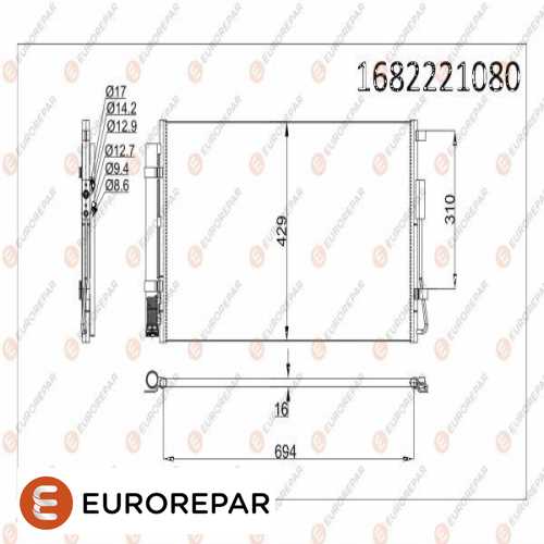 KLIMA RADYATÖRÜ  BNZ SANTA FE  12-18