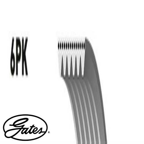 FORD FIESTA/FUSION FORD V KAYISI 6PK 1042/1S4E 6C301 AC