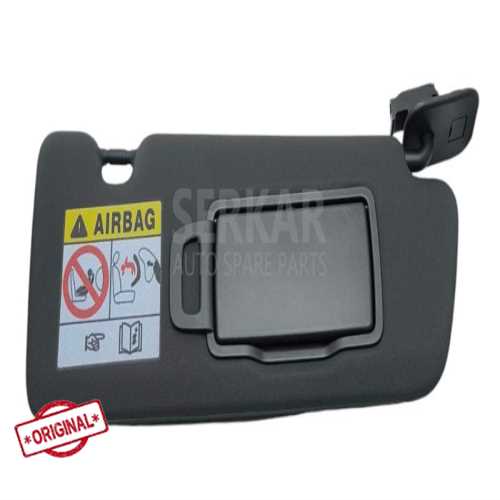 CLIO V GÜNEŞLİK SAĞ SİYAH