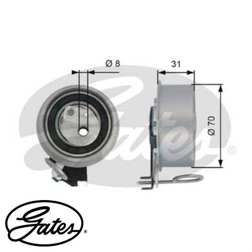 KORE I30/ELANTRA/MATRIX/COUPE/TUCSON KORE EKSANTRIK GERGI RULMANI AYARLI