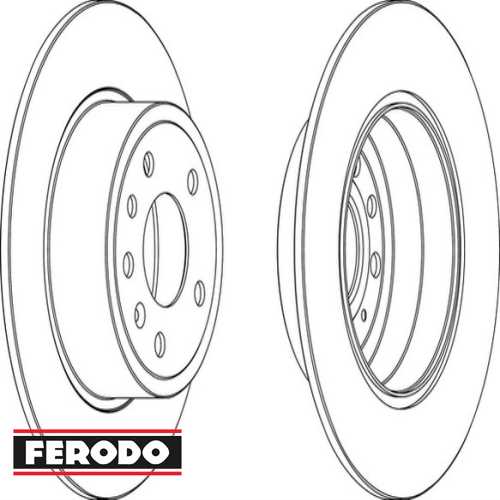 OPEL VECTRA B OPEL FREN DISKI ARKA TAKIM