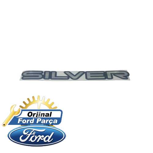 FORD CONNECT FORD ETIKET SILVER KUCUK ARKA KAPI Ürün Görseli