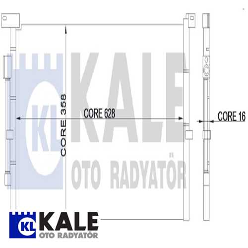FORD MONDEO FORD KLIMA RADYATÖRÜ Ürün Görseli