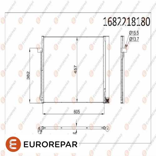 KLIMA RADYATÖRÜ   X5 E70-X5 70 LCI-X5 F15-X6 E71-X6 F16 07-18 Ürün Görseli