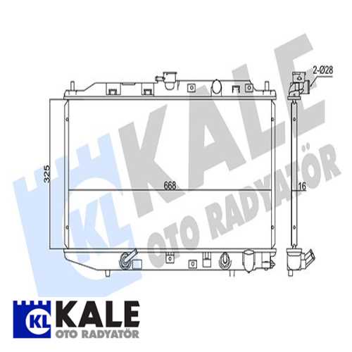 JAPON CIVIC JAPON SU RADYATÖRÜ