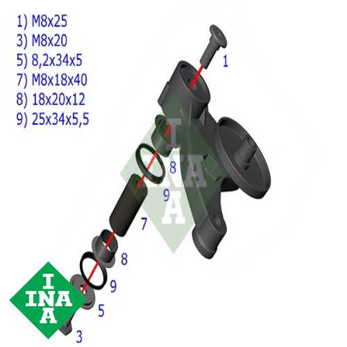 VW PASSAT-A4-A6 VW V KAYIS GERGISI KOMPLE ALÜMINYUM