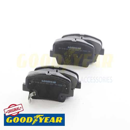 KORE SANTAFE/GENESIS/SORENTO/MUSSO KORE FREN BALATASI ARKA GDB3499 - 583022MA90 - 583023MA00 - 583023MA01