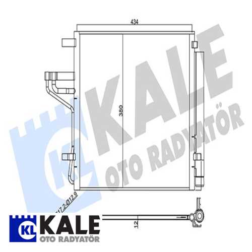KORE I10 / PICANTO KORE KLIMA RADYATÖRÜ