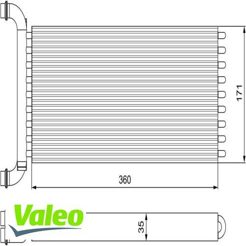 KALORİFER RADYATÖRÜ MERCEDES SPRINTER 2006> Ürün Görseli