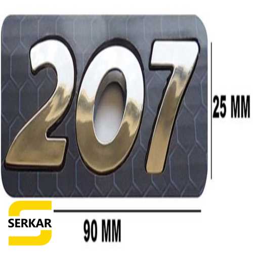 PEUGEOT 207 BAGAJ YAZISI