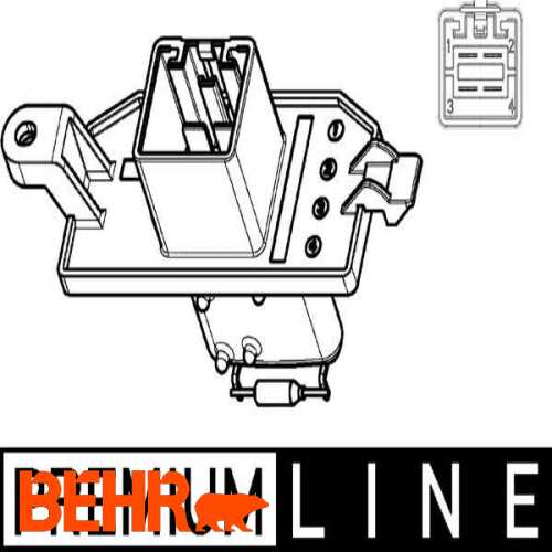 KALORIFER REZISTANSI REGULATOR KALORIFER BM TRANSIT V-362 V-363 COURIER FOCUS III KUGA II B-MAX C-MAX  10- Ürün Görseli