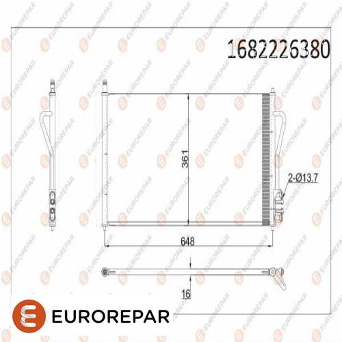 KLIMA RADYATÖRÜ  BM FOCUS 98-04 Ürün Görseli