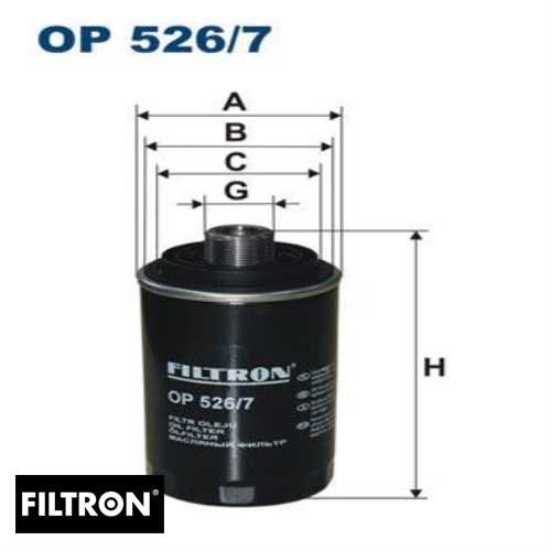 VW TIGUAN-PASSAT-A3-A4-A5-Q3-Q5 VW YAG FILTRESI H14W30 / OC456 Ürün Görseli