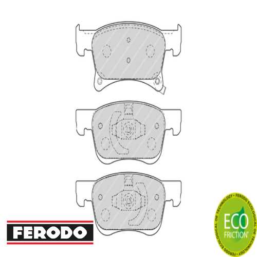 OPEL CORSA E ADAM OPEL FREN BALATASI ÖN 15 INCH Ürün Görseli