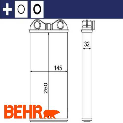 KALORIFER RADYATÖRÜ  BM TRAFIC II 01-