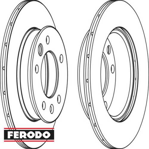 MERCEDES W901-902-903-904-909-LT35 MERCEDES FREN DISKI ÖN Ürün Görseli