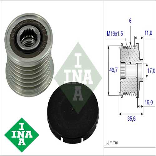 MERCEDES 210-203-G461-G463-163 MERCEDES ALTERNATÖR KASNAGI Ürün Görseli