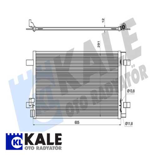 VW POLO-IBIZA-FABIA VW KLIMA RADYATÖRÜ