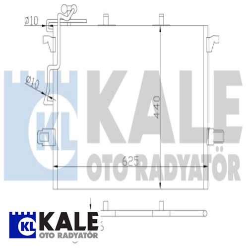 MERCEDES 211-219 MERCEDES KLIMA RADYATÖRÜ