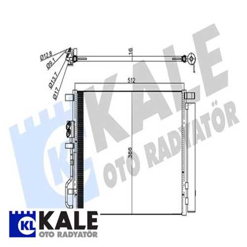 KORE TUCSON / SPORTAGE KORE KLIMA RADYATÖRÜ Ürün Görseli