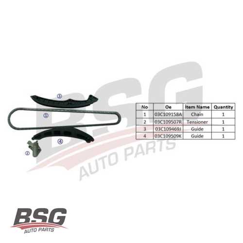 EKSANTRIK ZINCIR SETI ZINCIR-2 KIZAK-ZINCIR GERGISI BAG-BLF-BLP-BMY-CAXA-CAVA 1,4 TSI-1,6 FSI GOLF5-GOLF6-JETTA-A3-LEON 04-13