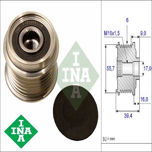VW POLO-CORDOBA-IBIZA-FABIA VW ALTERNATÖR KASNAGI OAP7042 Ürün Görseli