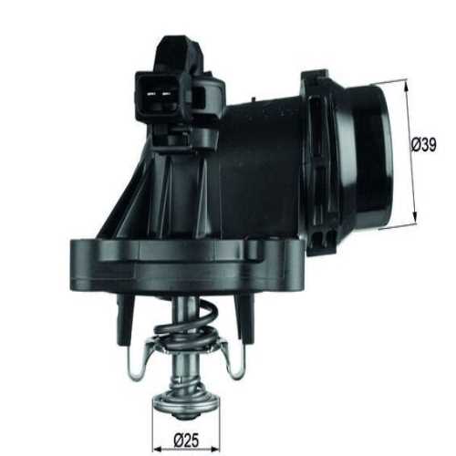 TERMOSTAT  N42-N46 E46-E81-E82-E87-E88-E90-E91-E92-E93-E60-X1 E84-X3 E83-Z4 E85
 02-15 Ürün Görseli