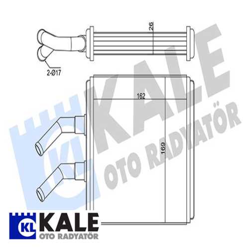 KORE RIO KORE KALORIFER RADYATÖRÜ A/M 170X165X25 : KALORIFER PETEGI Ürün Görseli