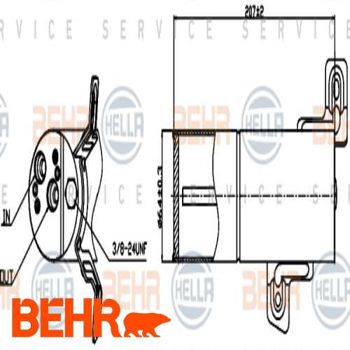 KLIMA TÜPÜ   W221-216 07-14 Ürün Görseli