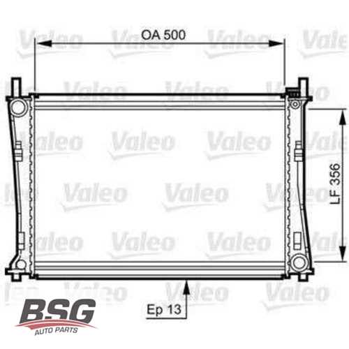 FORD FIESTA/FUSION/MAZDA FORD SU RADYATÖRÜ BENZINLI /2S6H & CC Ürün Görseli