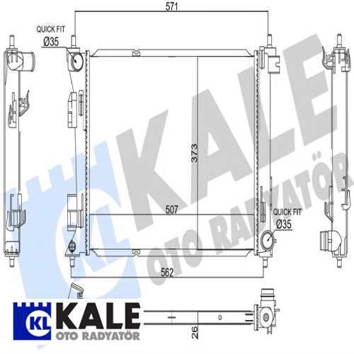 KORE RIO / STONIC KORE SU RADYATÖRÜ MANUEL Ürün Görseli