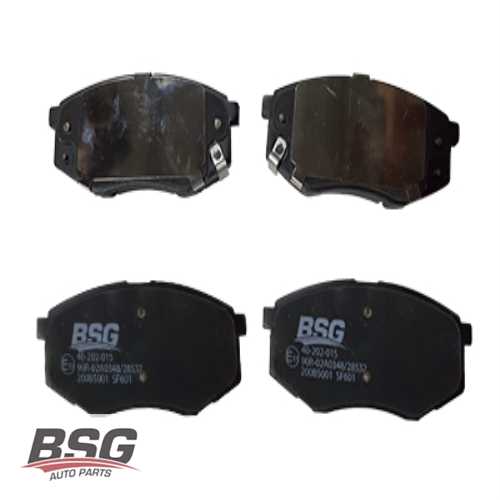 FREN BALATASI ÖN 581012S000 - 581013SA20  - 581012SA20 - GDB3553 BENZIN-DIZEL IX20/SONATA/TUCSON/SPORTAGE 2006- Ürün Görseli