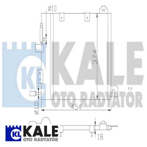 OPEL ASTRA G OPEL KLIMA RADYATÖRÜ