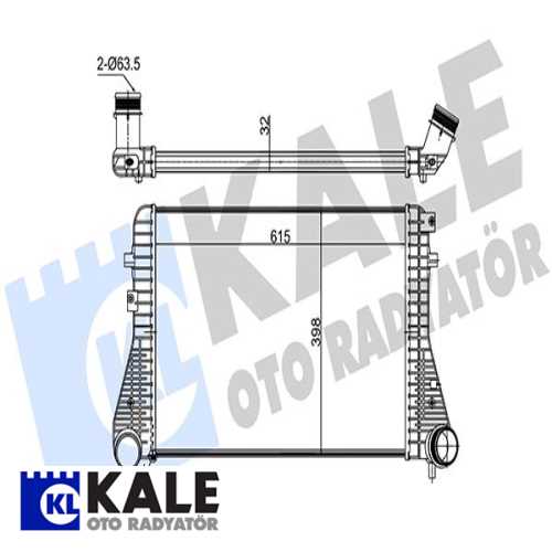 VW PASSAT-TIGUAN VW TURBO RADYATÖRÜ