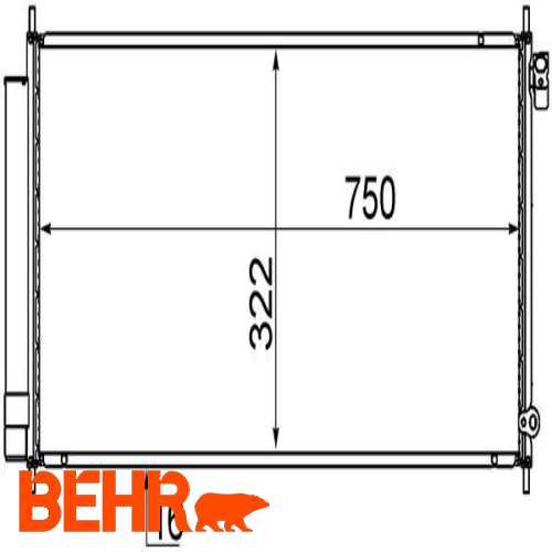KLIMA RADYATÖRÜ 100X930X560  JAZZ 97-00