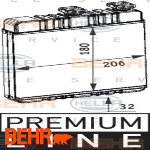 KALORIFER RADYATÖRÜ  BM ASTRA G 98- Ürün Görseli