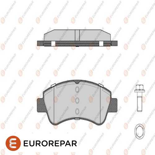 FREN BALATASI ÖN  14INCH B.M PARTNER TEPEE / 207/208/301 02-