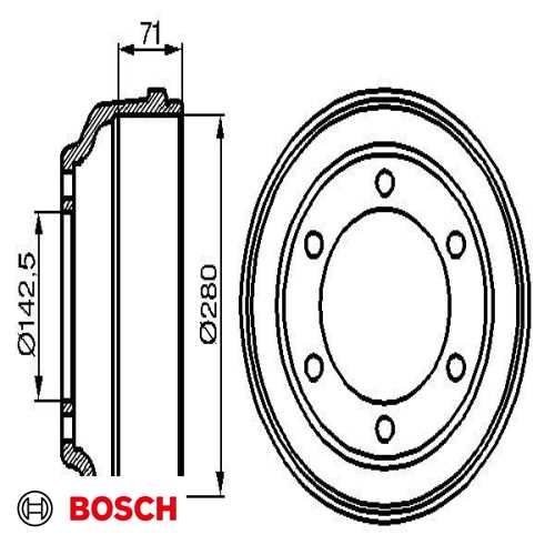 KAMPANA ARKA  2.5 D TRANSIT M15 93- Ürün Görseli