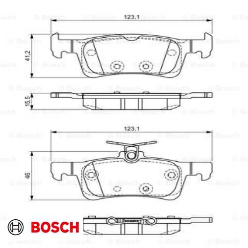 FREN BALATASI 249 MM B.M 308 II (T9) 2014-