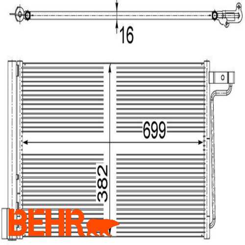 KLIMA RADYATÖRÜ  1,6 DURATECH FOCUS/C-MAX 12- Ürün Görseli