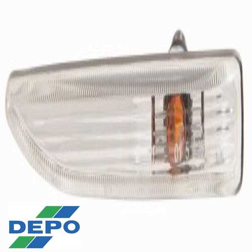 ÇAMURLUK SINYALI SAG BEYAZ BM E65/66 02-07