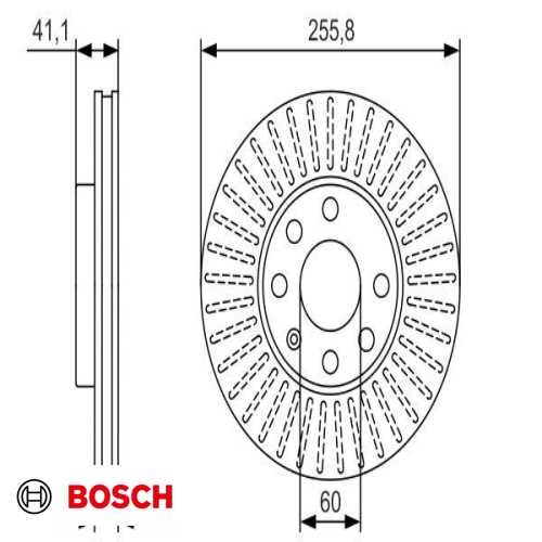 FREN DISKI ÖN ADET 1.4-1.6 ASTRA G 98-07 Ürün Görseli