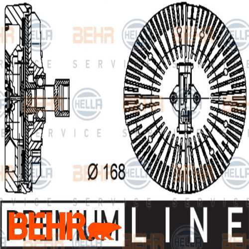 FAN TERMIGI  3.0 TD RANGE ROVER  III 02-12 Ürün Görseli