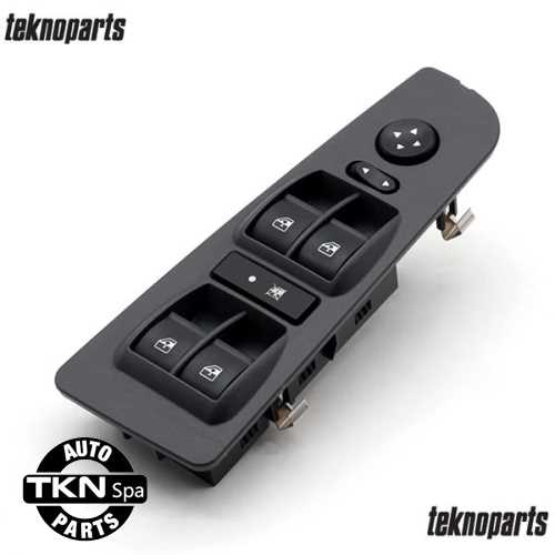 CAM AÇMA DÜĞMESİ FIAT LINEA SOL ÇERÇEVELİ 07- 16 FİŞLİ  AYNA KOTROLLÜ