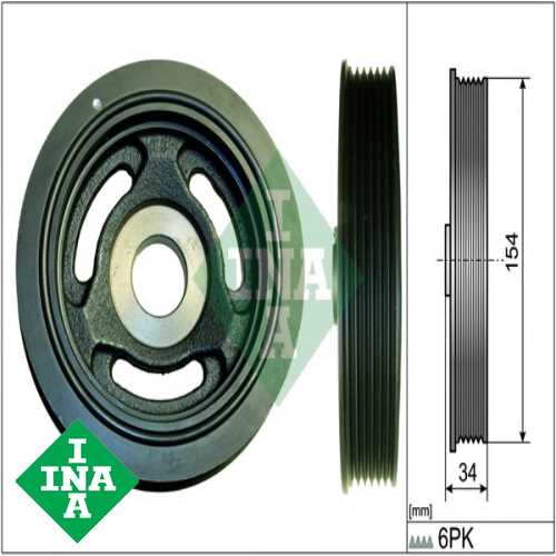 FORD FOCUS/C-MAX/FIESTA/COURIER/208/308/3008 FORD KRANK KASNAGI AÇIK TIP 3M5Q 6B319 CC Ürün Görseli