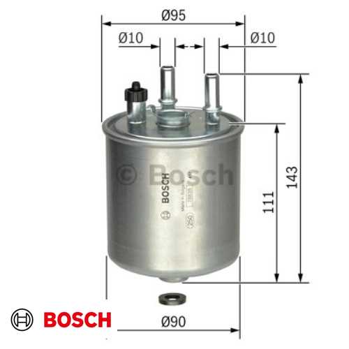 YAKIT FILTRESI MAZOT FILTRESI (üstü kapali tip) 1.5-2.0 dCI KANGOO II / LAGUNA III / TWINGO II 07- Ürün Görseli
