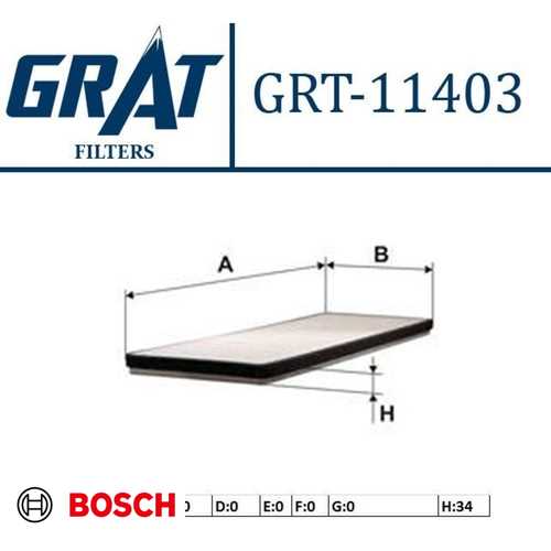 POLEN FILTRESI KABIN FILTRESI STANDART BM FLUENCE/JUKE 07- Ürün Görseli