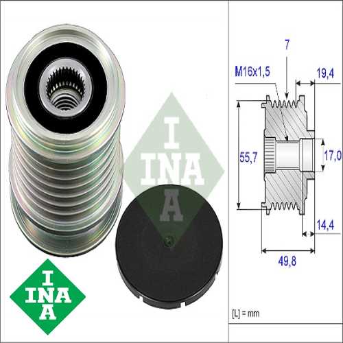 MERCEDES W204 MERCEDES ALTERNATÖR KASNAGI RULMANLI