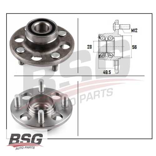PORYA ARKA RULMANLI BENZINLI CIVIC 92-01