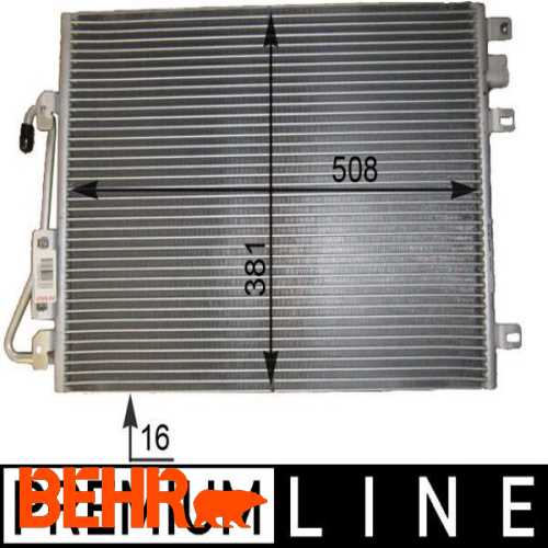 KLIMA RADYATÖRÜ  1.6 16V (BB01, BB0H, BB0T, BB14, BB1D, BB1R, BB2KL, BB3G... CLIO II (BB_, CB_) 98- Ürün Görseli